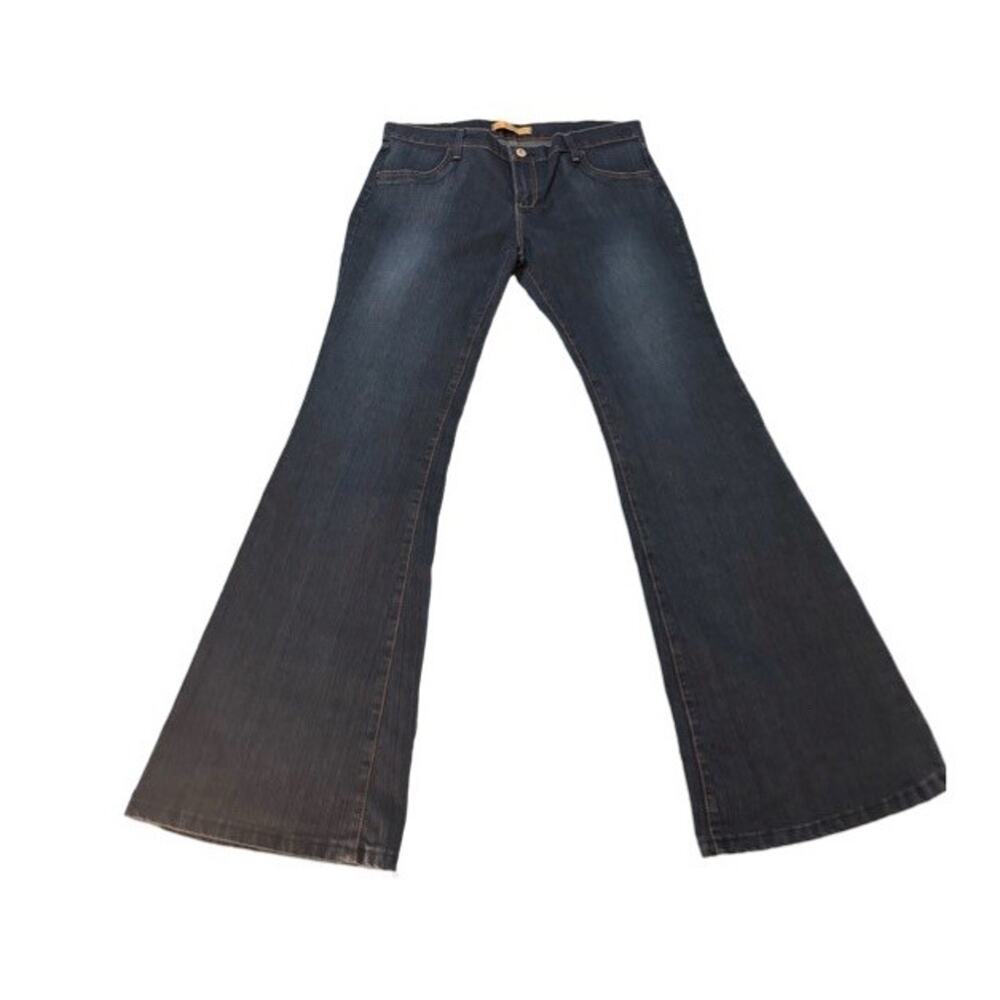 Boot Cut Jeans Juniors 11 Danesi Bedazzled Mid Rise 90s NWT Festival Hippie